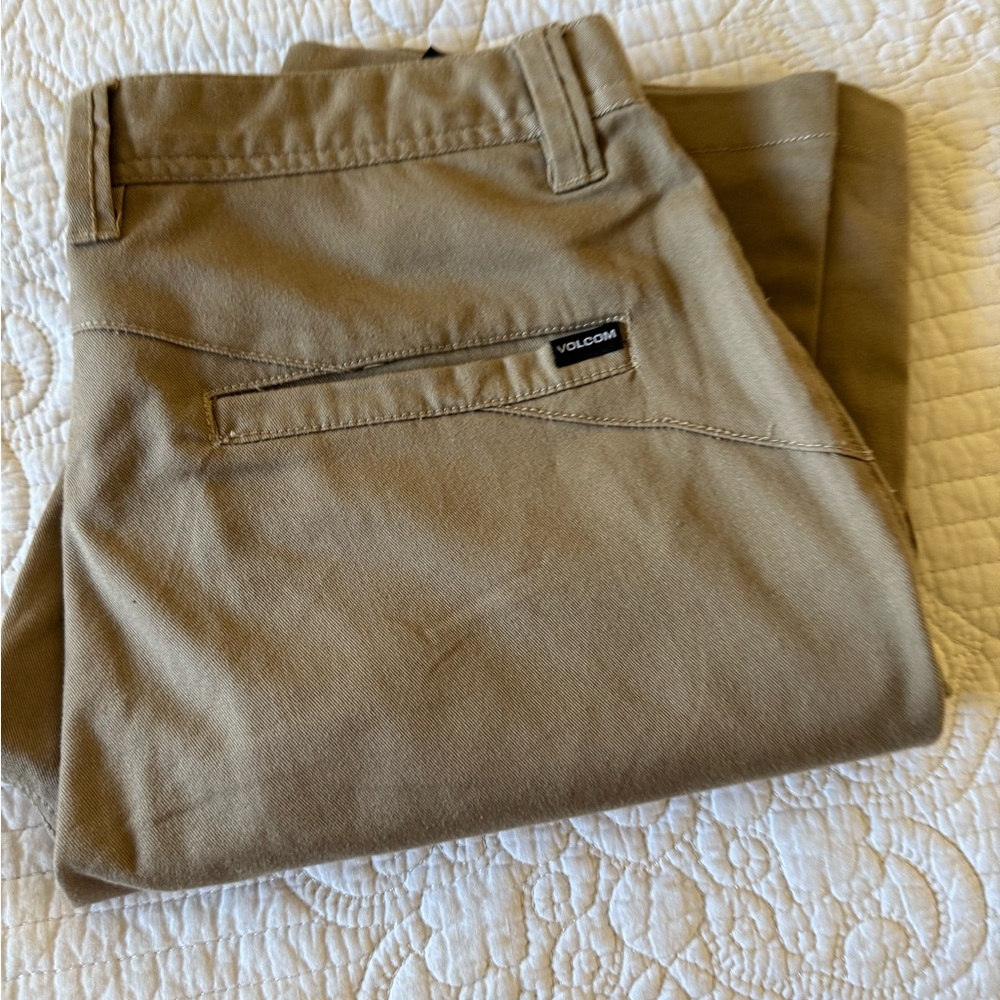 Volcom Men's Khaki Chinos
